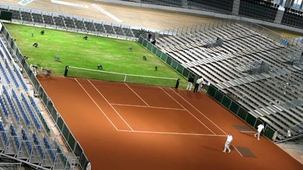 Tennis Training - Você conhece os tipos de quadras de tênis❓ Se liga nesse  post que explica pra você as características de cada uma delas 💡 #tenis  #tennisplayer #teniscuritiba #saibro #quadra #tennistraining